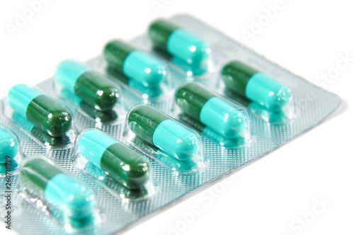 drug capsules in pack