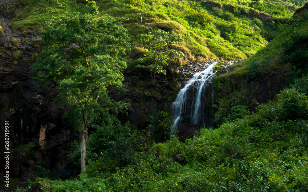 Kakada kho water fall, mandu, madhya pradesh, india