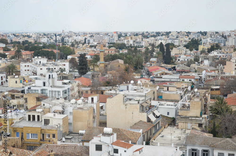 Nicosia City View. Old Town. Cyprus