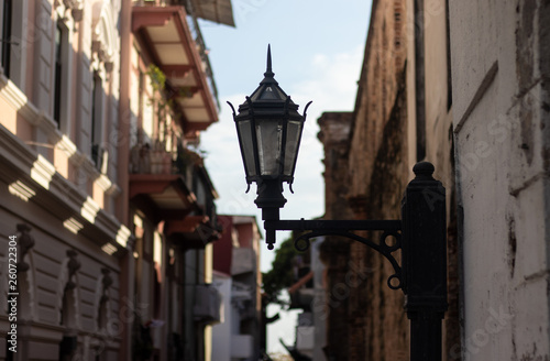 Old town Panama City Lampost