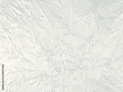 Crumpled silver foil. grunge textures. background. vector illustration.