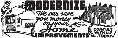 Modernize 2  - Retro Ad Art Banner