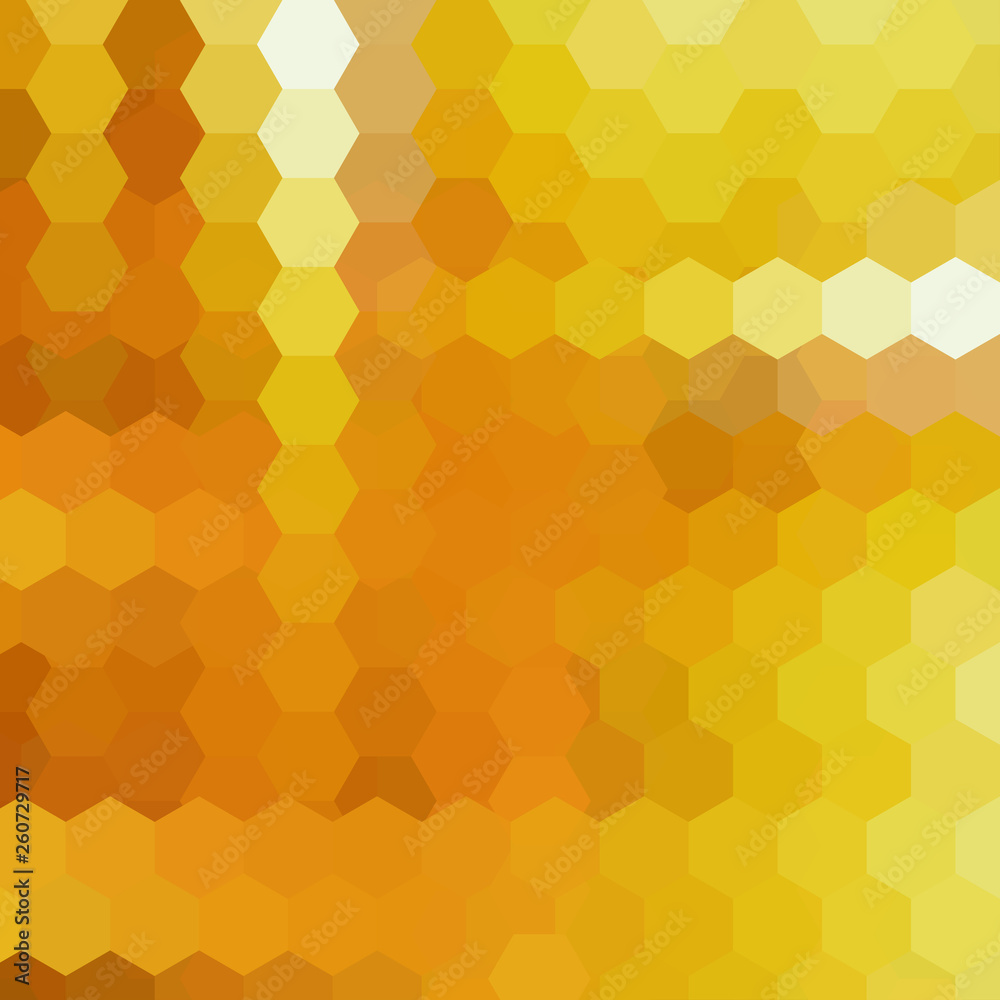 Background of geometric shapes. Yellow mosaic pattern. Vector EPS 10. Vector illustration Background of geometric shapes. Yellow mosaic pattern. Vector EPS 10. Vector illustration