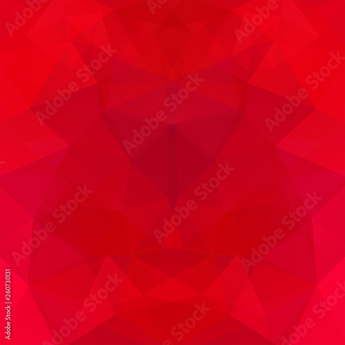 Abstract geometric style red background. Red business background Vector illustration