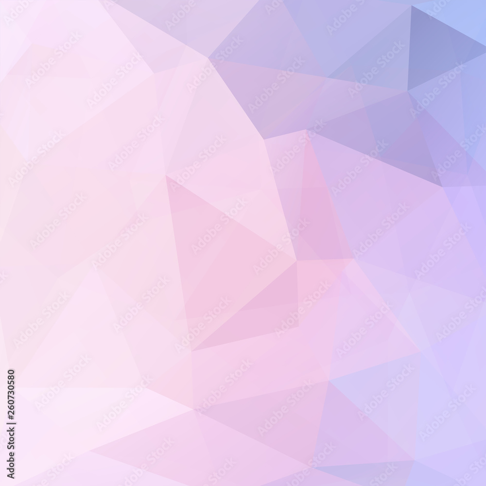 Polygonal vector background. Can be used in cover design, book design, website background. Vector illustration. Pastel pink, violet colors. Polygonal vector background. Can be used in cover design, book design, website background. Vector illustration. Pastel pink, violet colors.