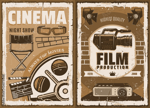 Cinematography movie studio, 3D cinema