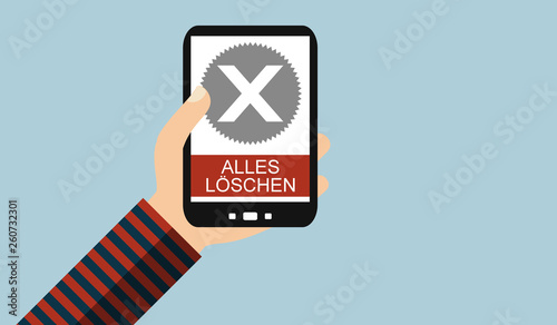 Alle Daten löschen auf dem Smartphone photo