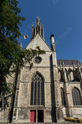 church Sint Willibrordusbasiliek in Hulst, The Netherlands photo