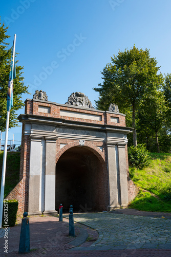city gate called Gentsepoort in Hulst, The Netherlands