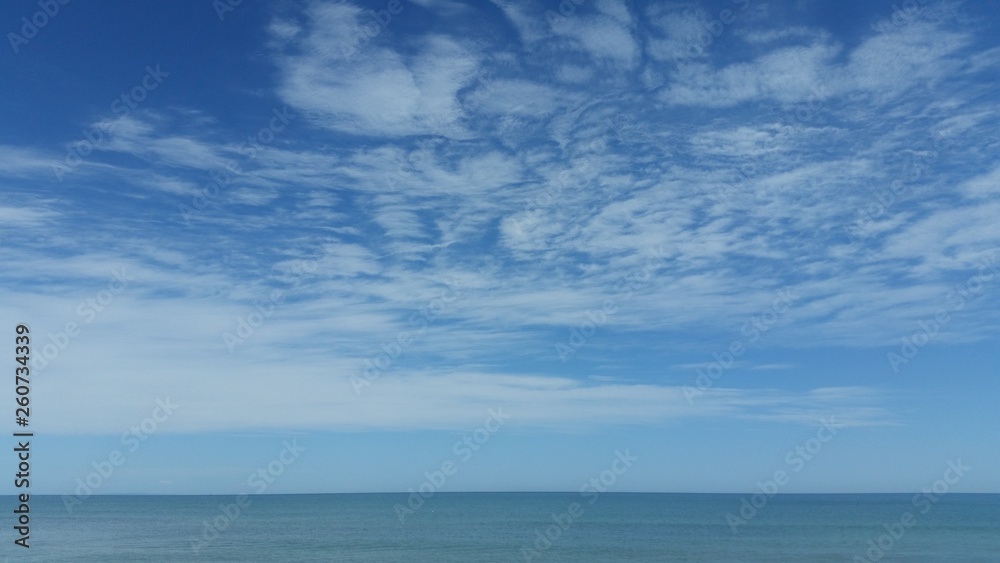 blue sky and sea blue sky and sea