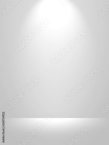 Abstract silver background for web design templates, christmas, valentine, product studio room and business report with smooth gradient color. Gray and white background.