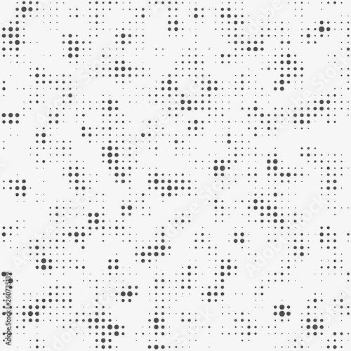 Abstract halftone background. Print modern stylish texture. Seamless pattern.