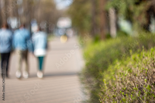 Wallpaper Mural Out of focus spring photo. Torontodigital.ca