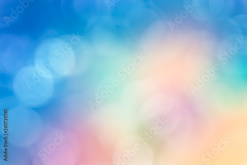 Abstract blurred background with bokeh effect
