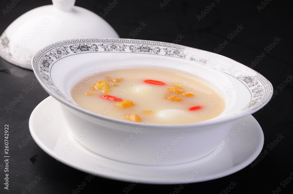 soup in a bowl