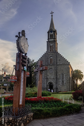 São Pedro Church of the city of Gramado, Serra Gaúcha no Brasil photo