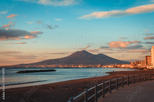 Vesuvio Visto da Castellammare di Stabia