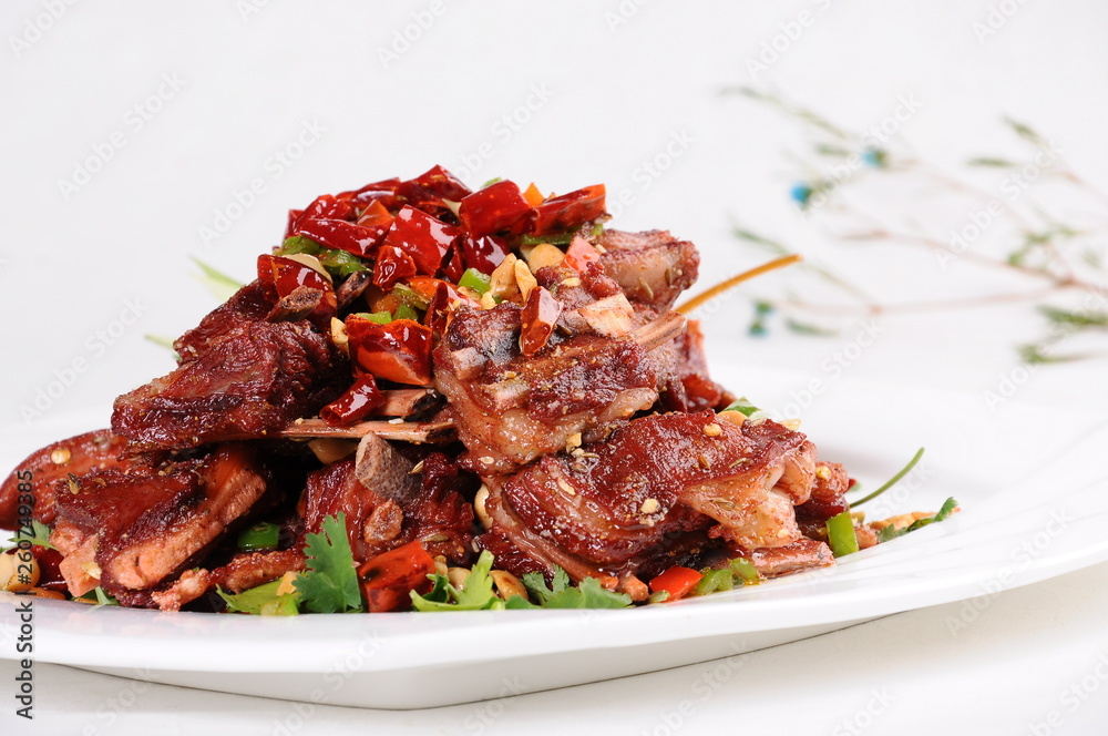 grilled meat and vegetables grilled meat and vegetables