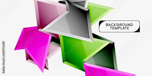 Free Download Triangular low poly background design, multicolored triangles. Vector - GFXLoad