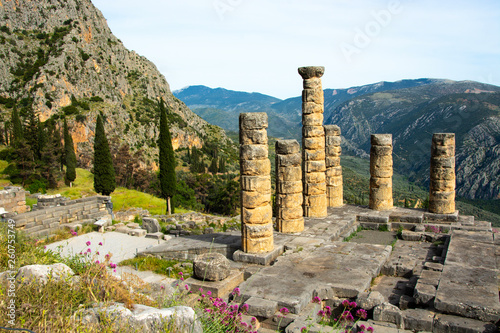 Temple of Apollo Delphi, Greece