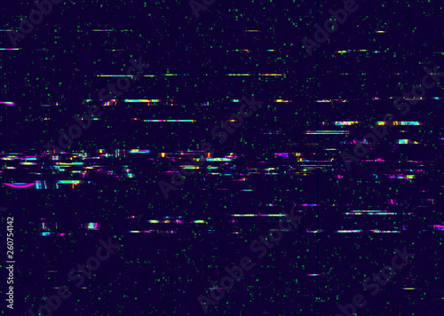 Abstract glitch texture photo