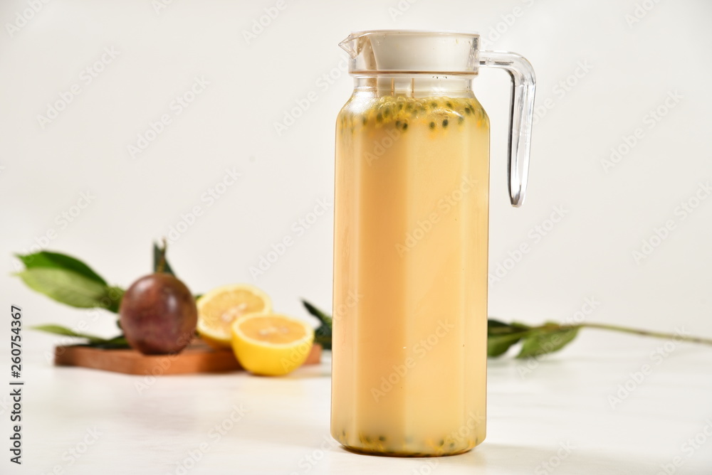 Fototapeta premium jar of apple jam