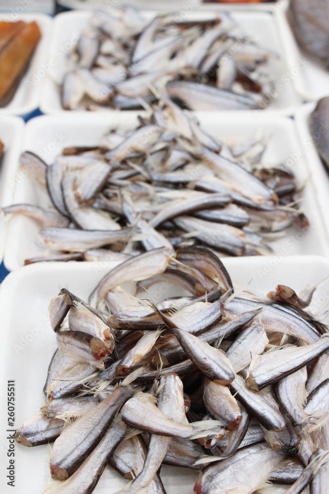 dried fish for cooking at street food dried fish for cooking at street food