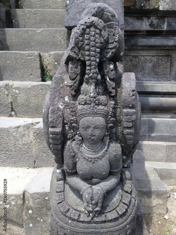 Buddhism Statue at Borobudur in Indonesia