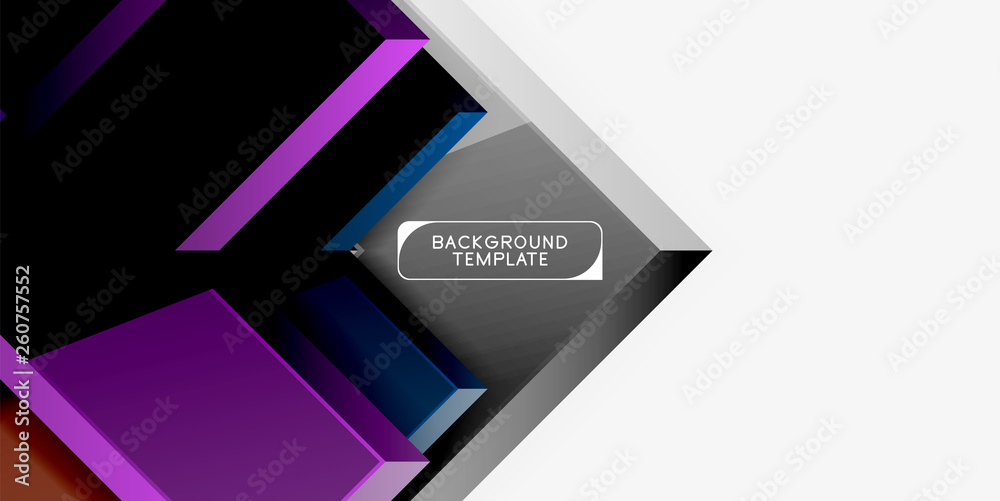 Glossy modern geometric background, abstract arrows composition Glossy modern geometric background, abstract arrows composition
