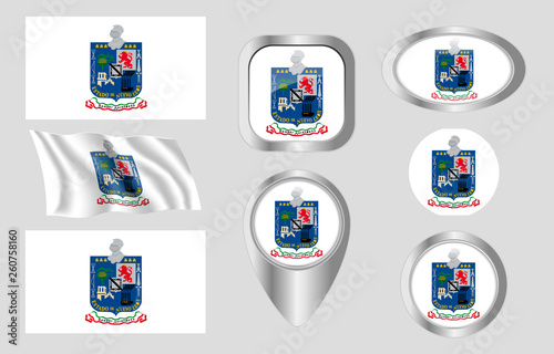 Flag of Nuevo Leon, Mexico