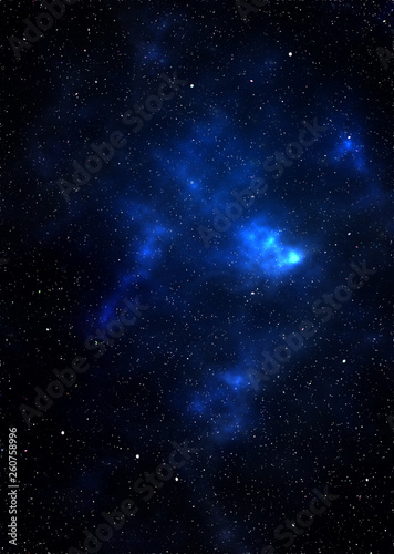 Fototapeta Naklejka Na Ścianę i Meble -  Starry space nebula