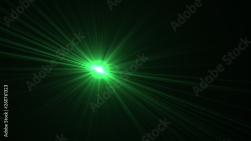 green lens flare © cplani