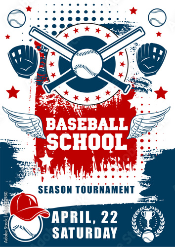 Baseball sport school team tournament