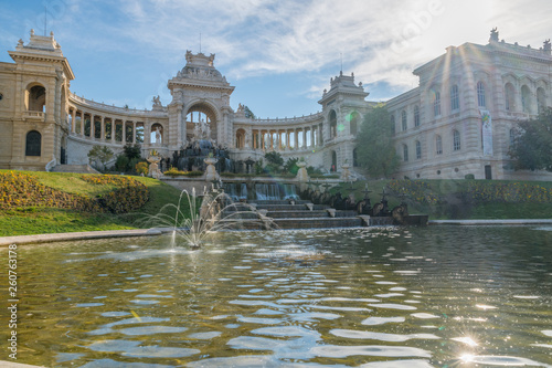 Palais et parc Longchamp à Marseille