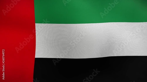 flag of saudi arabia waving in the wind