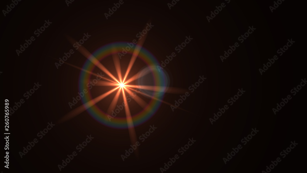 orange lens flare orange lens flare
