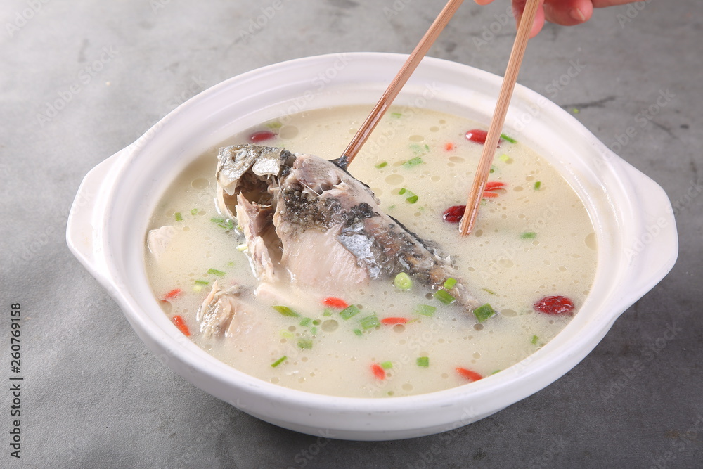 soup with meat and vegetables