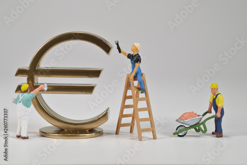 Euro Europe Européen argent BCE business finances emploi