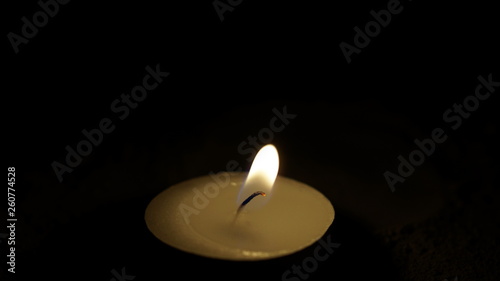 Candle light Night