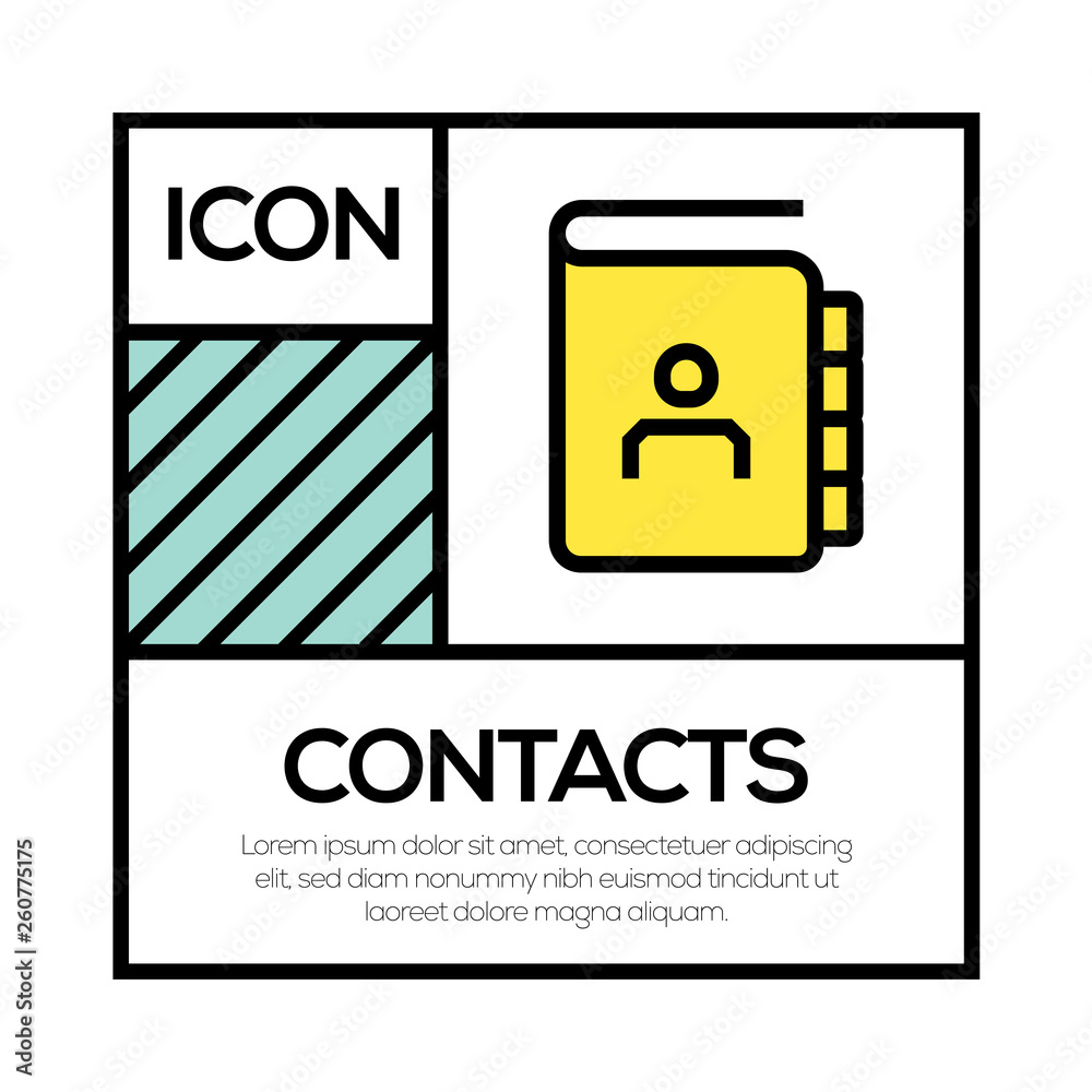 CONTACT ICON CONCEPT