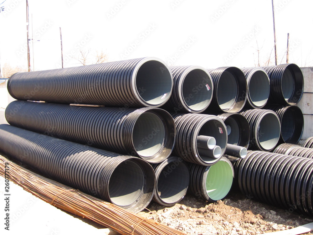 Polypropylene pipes of large diameter Polypropylene pipes of large diameter