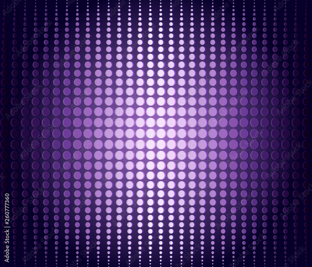 Lilac frame from points of different diameters Lilac frame from points of different diameters