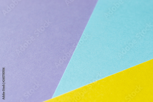 colored paper as fashion texture background in three color tone