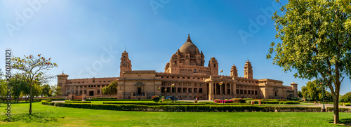 Jaisalmer Fort, Jaisalmer, Rajasthan, India; 24-Feb-2019; Umaid Bhawan Palace, a front view