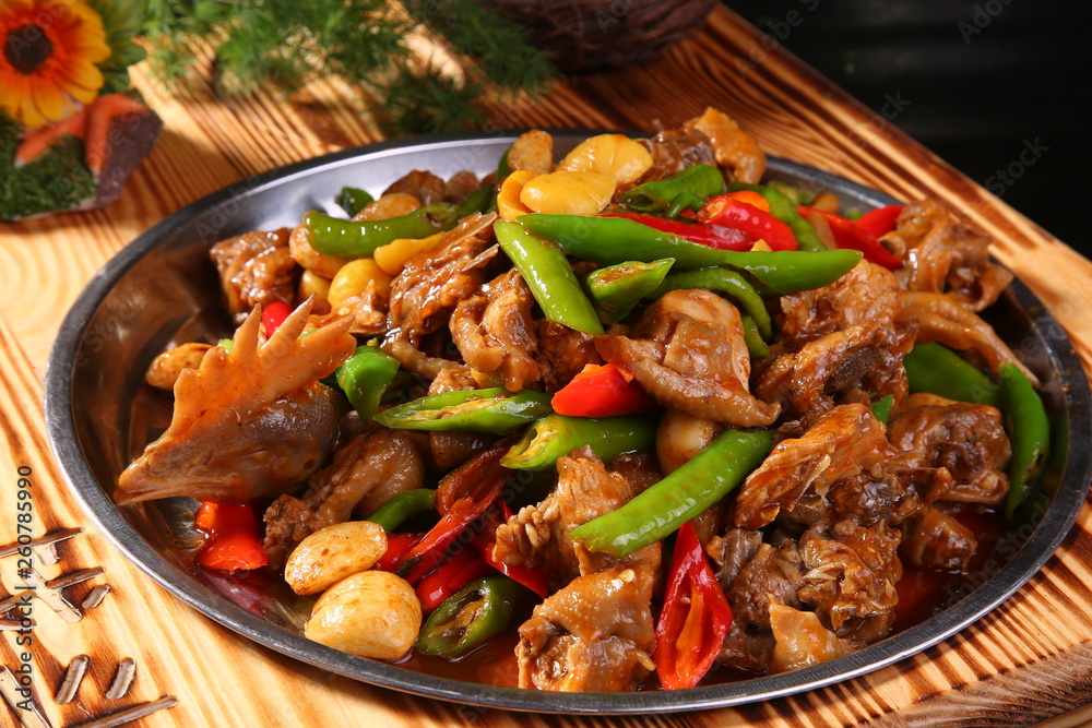 chinese food beef with vegetables