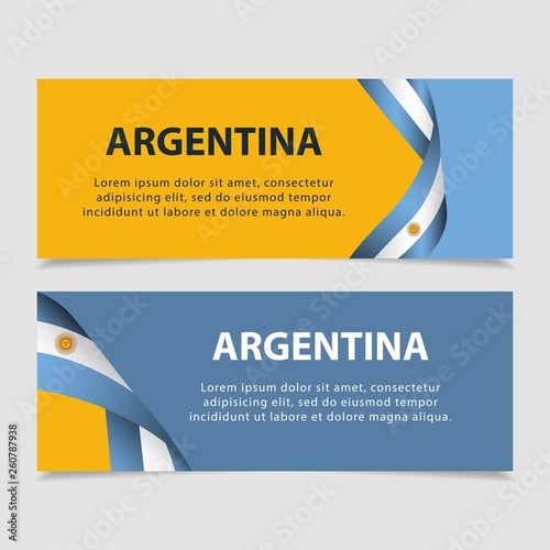Argentina National Day Vector Template Design Illustration