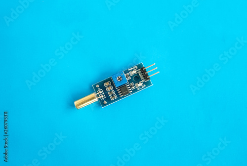 Angle sensor module, ball switch tilt sensor module