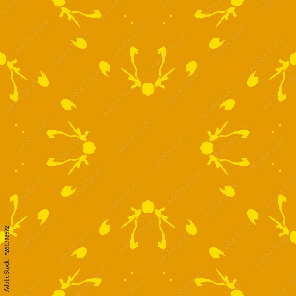 Pattern tile, ornate geometric pattern and two-tone abstract background
