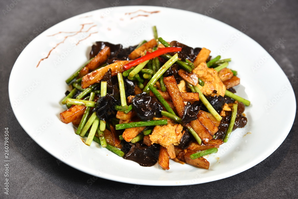 salad with meat and vegetables salad with meat and vegetables