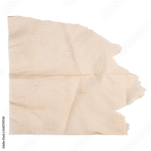 Ragged Brown Tissue